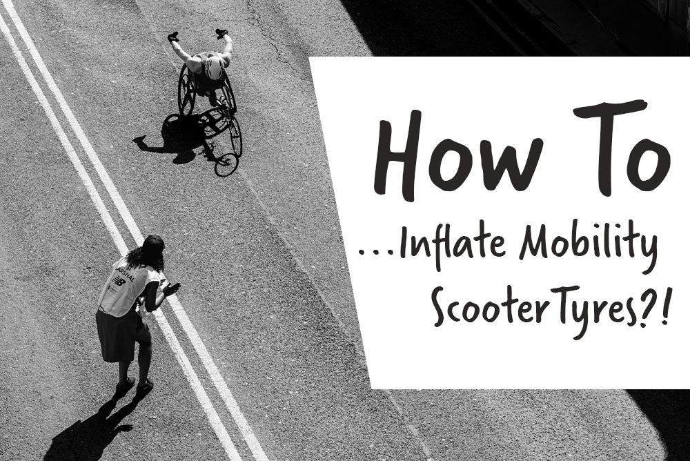 How to inflate mobility scooter tyres? Answered! Mobility Rubber