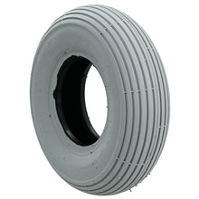 Load image into Gallery viewer, 280/250 x 4 Tyre (2.80/2.50-4) Rib Tread. Pneumatic. Grey.