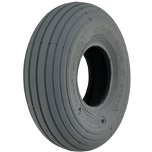 Load image into Gallery viewer, 260 x 85 Tyre (300 x 4 / 3.00-4) Rib Tread. Pneumatic. Grey.