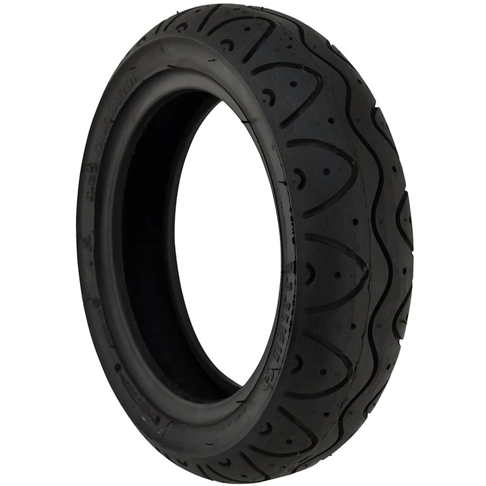 100/80 x 10 Tyre (100/80-10) Black. Pneumatic