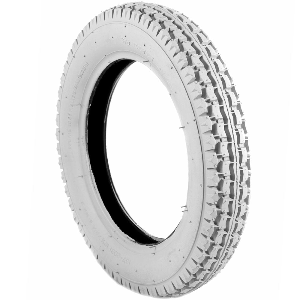 12.5 x 2.25 Tyre (12 1/2 x 2 1/4) Grey. Infilled / Solid. Puncture Proof.