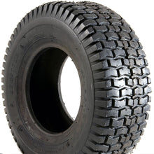 Load image into Gallery viewer, 13/500 x 6 Tyre (13x5.00-6) Chunky Tread. Black. Pneumatic.
