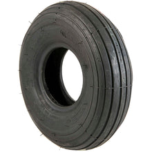 Load image into Gallery viewer, 200 x 50 tyre (50-100) Rib Tread. Black. Pneumatic.