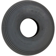 Load image into Gallery viewer, 250 x 3 Tyre (2.50-3) Rib Tread. Grey. Pneumatic.