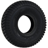 260 x 85 Tyre (300 x 4 / 3.00-4) Block Tread. Pneumatic. Black.