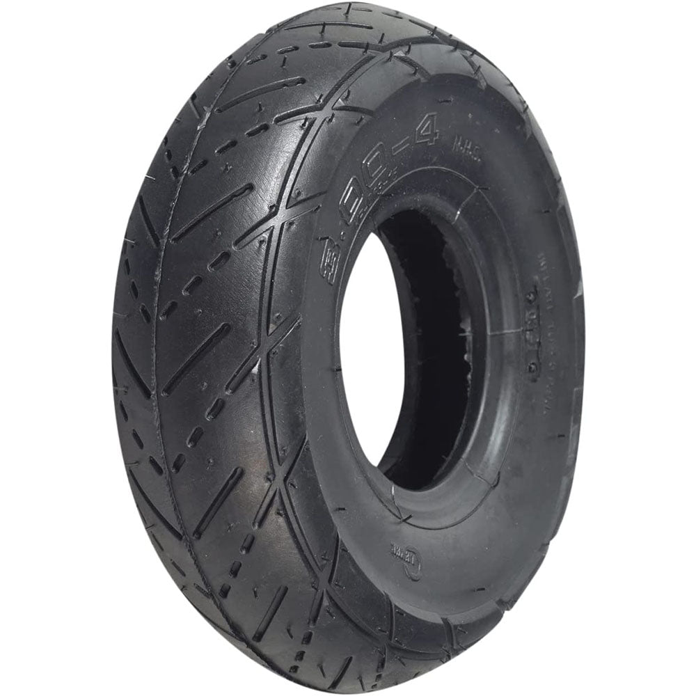 300 x 5 Tyres (3.00-5)  Scallop Tread (C154 Tread). Black. Pneumatic.