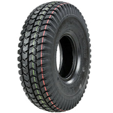 Load image into Gallery viewer, 400 x 4 Tyre (4.00-4) Pneumatic. Block Tread. Black.