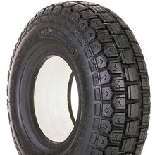 Load image into Gallery viewer, 410/350 x 5 Tyre (4.10/3.50-5) Black. Infilled / Solid. C-168 Tread. Puncture Proof.