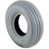 410/350 x 5 Tyre (4.10/3.50-5) Rib Tread. Grey. Pneumatic.