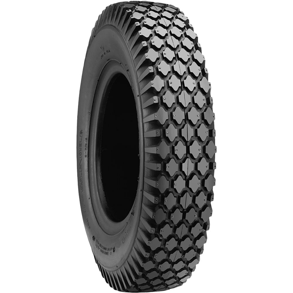 410/350 x 6 Tyre (4.10/3.50-6) C156 Tread. Black. Pneumatic