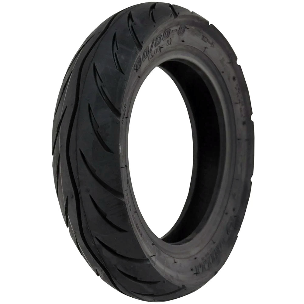 80/80 x 8 Tyre (80/80-8) Black. Pneumatic. Fits Kymco Maxer ForU.