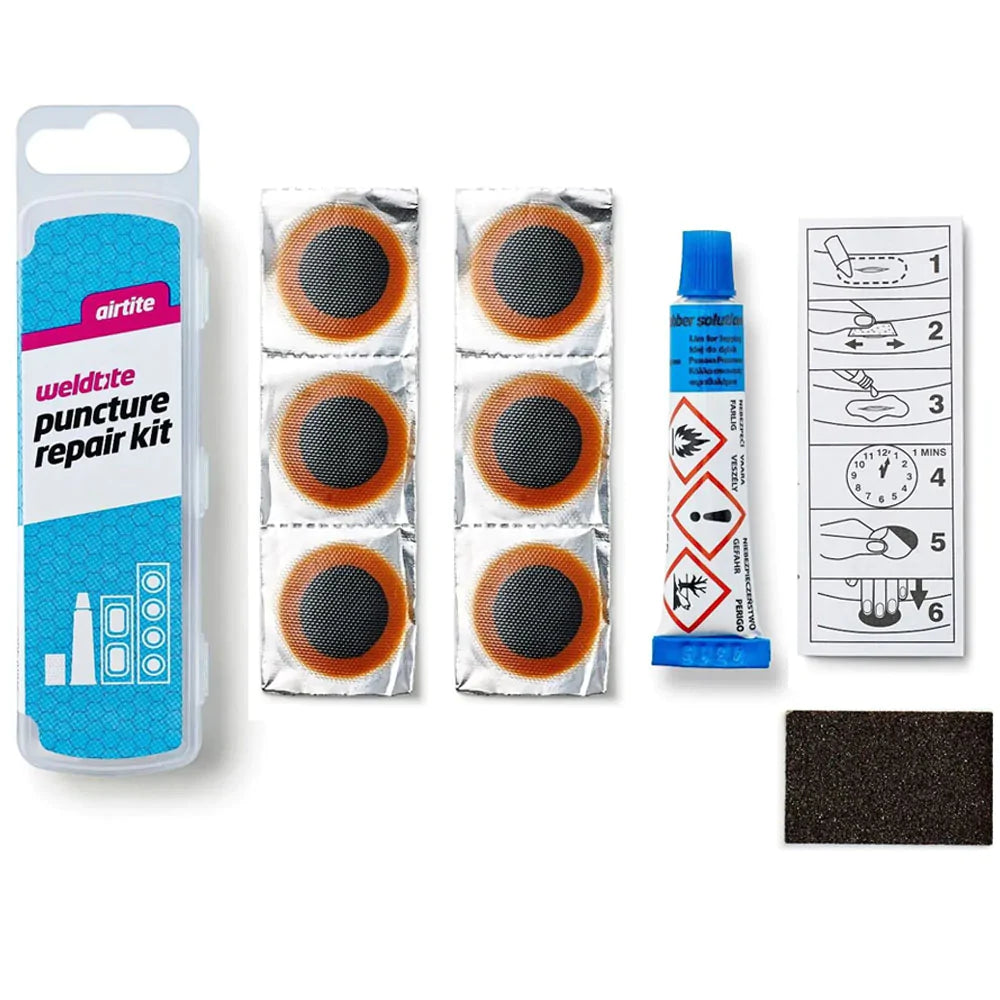 Puncture Repair Kit for Wheelchair Tyres