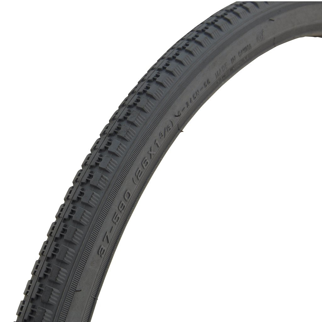 26 x 1 3/8 Tyre (Manual Wheelchair) 37-590. Grey. Pneumatic.
